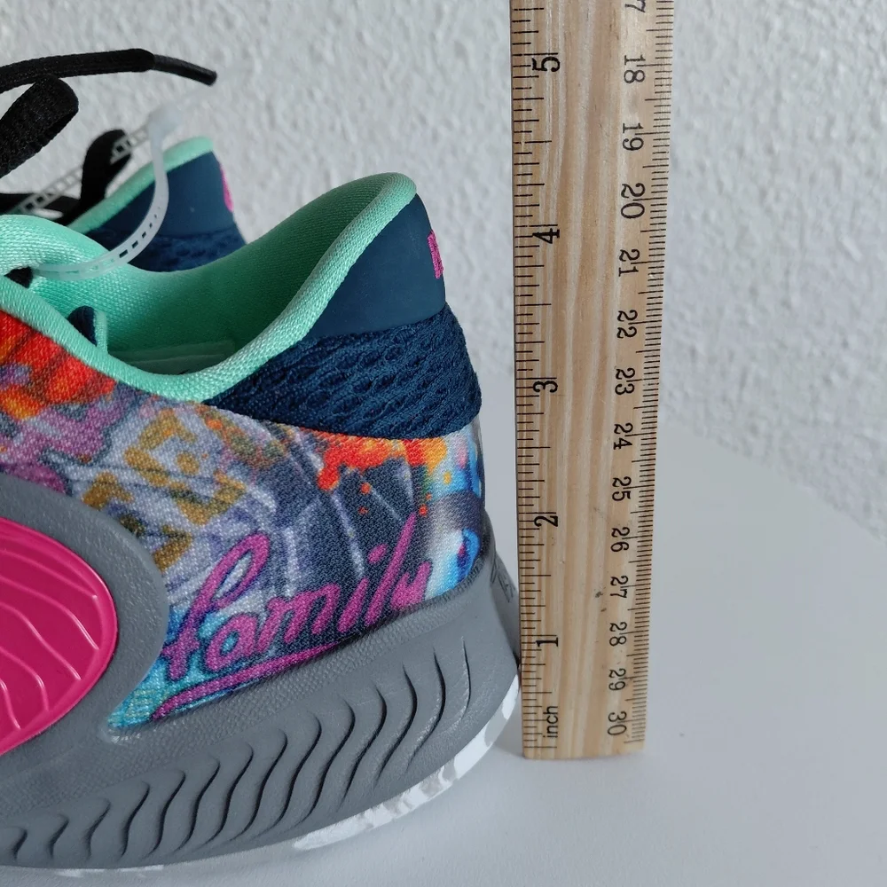 Nwob Nike Air Zoom Freak 4IV SE GS Giannis Family Smoke Grey Pinksicl - Picture 11 of 11